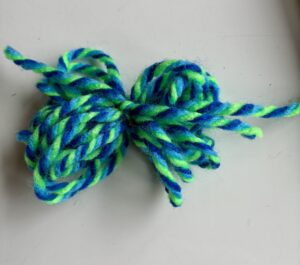 毛糸を巻いた所から、外した画像