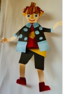 ステキなダンサー、出来上がりの全体像です。